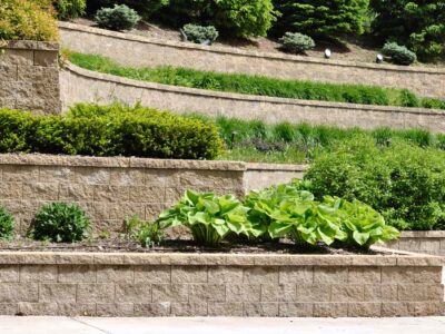 Retaining wall contractors Fakesville