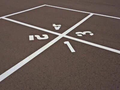 School playground markings Fakesville